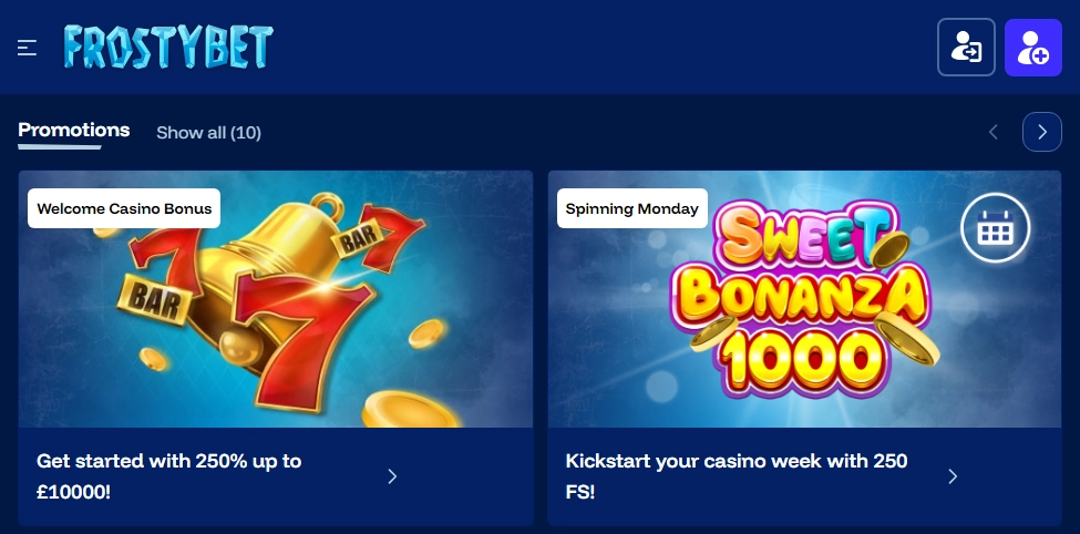 Frostybet Casino