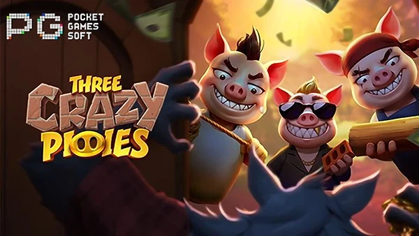 Three Crazy Piggies