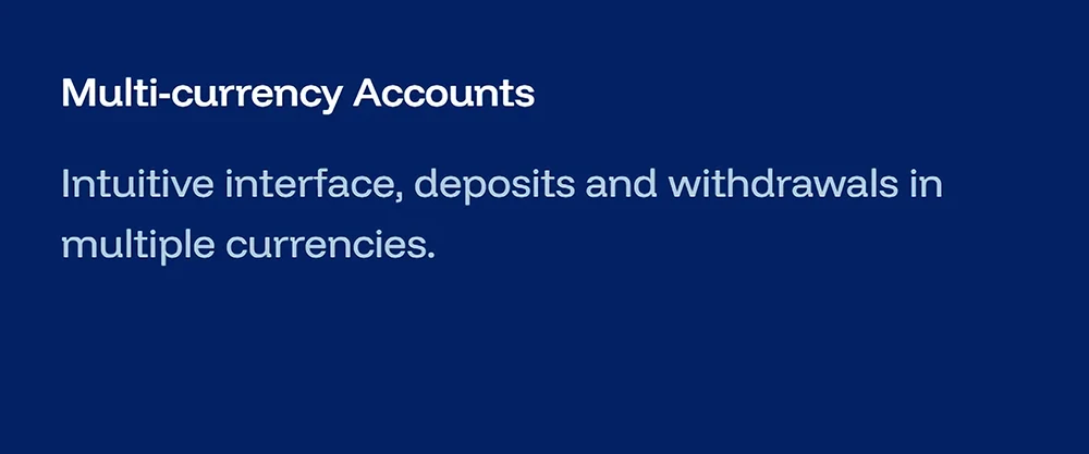 Multi Currency Accounts